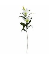 Slickblue Elegant Lily Artificial Flower for Classic Decor (Set of 12)