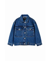 Desigual Girls Girls's Trucker denim jacket