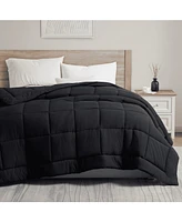 Clara Clark Premium Quilted All Season Goose Down Alternative Comforter with Corner Tabs