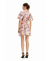 Desigual Women's Short floral dress