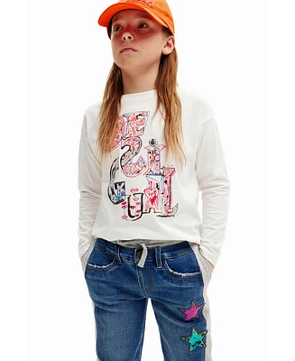 Desigual Girls Girls's Logo T-shirt