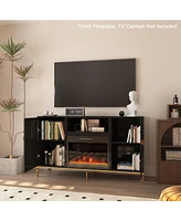 Boyel Living 36 in. Direct Vent Electric Fireplace Insert with Remote Control