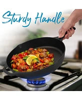 Zulay Kitchen Pre-Seasoned Cast Iron Skillet 12 Inch