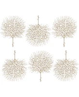 Slickblue Set of 6 Glitter Sprays – Sparkling Accents for Holiday and Seasonal Decor
