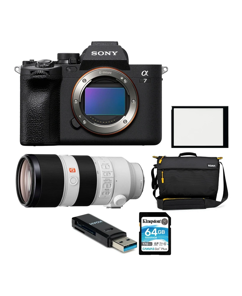 Sony Alpha 7 Iv Full-frame Interchangeable Lens Camera (Body) with Lens