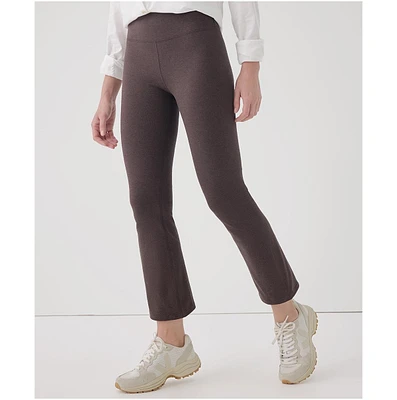 Pact Women's PureFit Bootcut Legging - Cropped Made With Organic Cotton