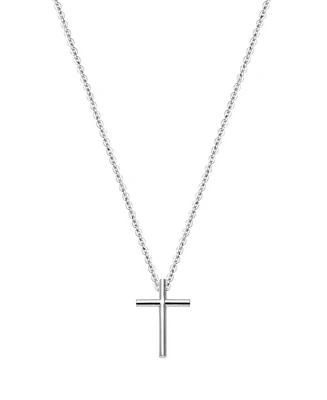 Tiny Blessings Kids Children's 14K Gold Rounded Cross 13-14" Necklace