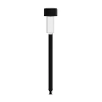 Set Of 12 Stainless Steel Led Solar Landscape Lights, Weather Resistant Outdoor Powered Lights For Pathway, Garden, & Yard