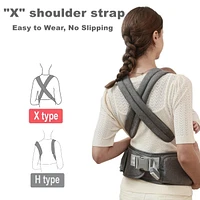 Sunveno 3 1 Ergonomic Baby Carrier with Hip Seat for Newborns and Toddlers 20 lbs Up Large Weight Capacity All Season Use