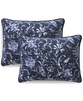 Seventh Studio Bana Floral Print Plush Quilt Sets