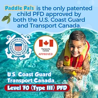 Body Glove Paddle Pals Splash Child Swim Vest, Toddler Floatie - Pfd Life Jacket for Kids