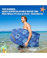 Wham-o 33" Fiber Clad Body Board for Beachwith Wrist Leash , Lightweight Boogie Boards with Eps Core