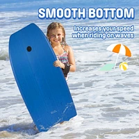 Wham-o 33" Fiber Clad Body Board for Beachwith Wrist Leash , Lightweight Boogie Boards with Eps Core