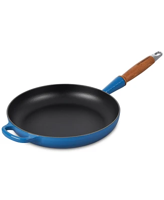 Le Creuset Enameled Cast Iron Alpine Wood Handle 2.25-Qt. Fry Pan - Marseille