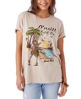 O'Neill Juniors' Hula Cotton Graphic Logo T-Shirt