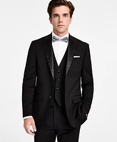 Calvin Klein Men's Slim-Fit Wool-Blend Tuxedo Jacket