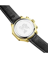 Swan and Edgar SE01422 Swan & Edgar Hand Assembled Cosmopolitan Automatic Gold Black