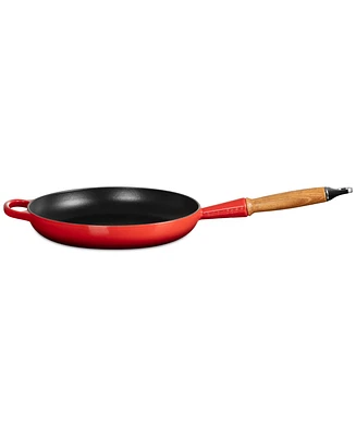 Le Creuset Enameled Cast Iron Alpine Wood Handle 2.25-Qt. Fry Pan - Marseille