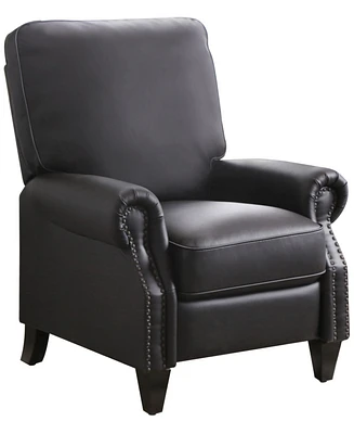 Abbyson Living 33" Pushback Polyurethane Leather Recliner