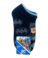 Boys Justice League 6-Pack No-Show Socks