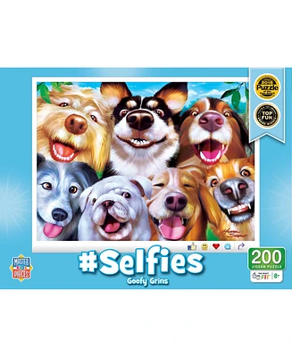 Masterpieces Selfies - Goofy Grins 200 Piece Jigsaw Puzzle