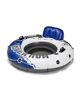 Intex River Run Connect Vinyl Lounge Inflatable Floating Water Tubes (3 Pack)