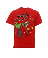 Avengers Boys Marvel 3 Pack T-Shirts