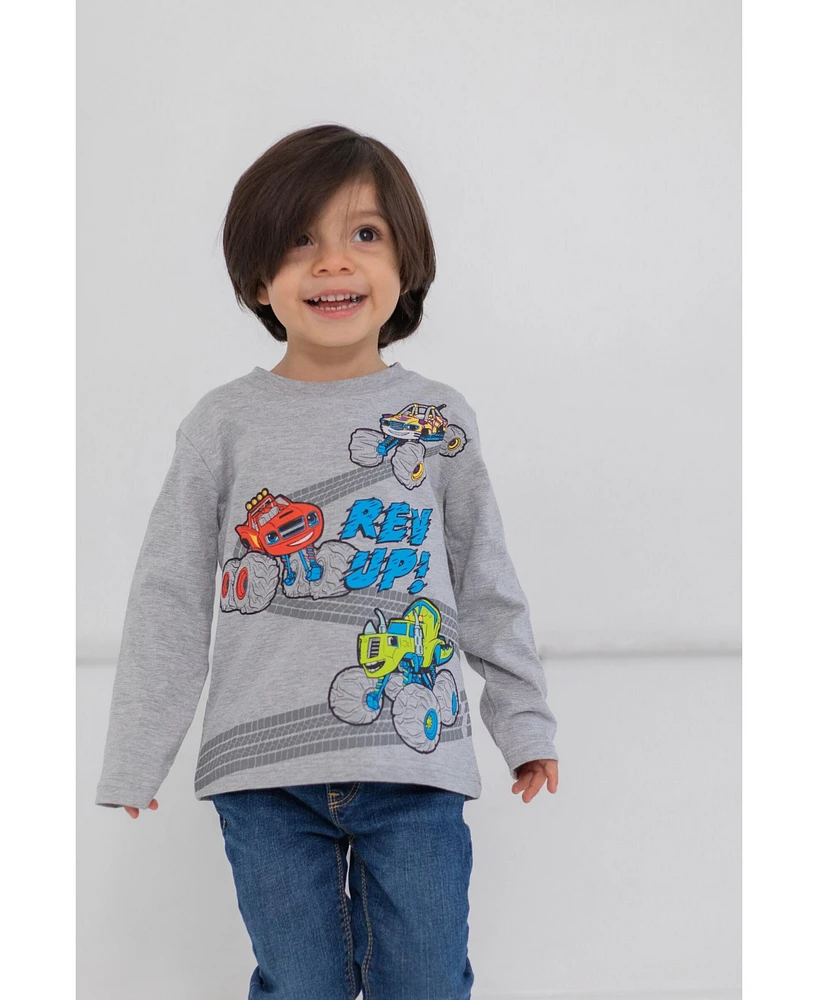 Blaze and the Monster Machines Boys 2 Pack Long Sleeve T-Shirt [SizeDescription1]