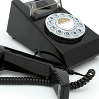 Gpo Retro Gpotrmb Trim phone Desktop or Wall Mountable - Black