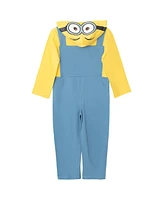 Despicable Me Little Boys Minions Zip Up Costume Coverall to