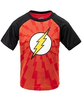 Dc Comics Boys Justice League Batman Superman Flash [SizeRangeDescription1] Athletic 3 Pack T-Shirt [SizeDescription1]