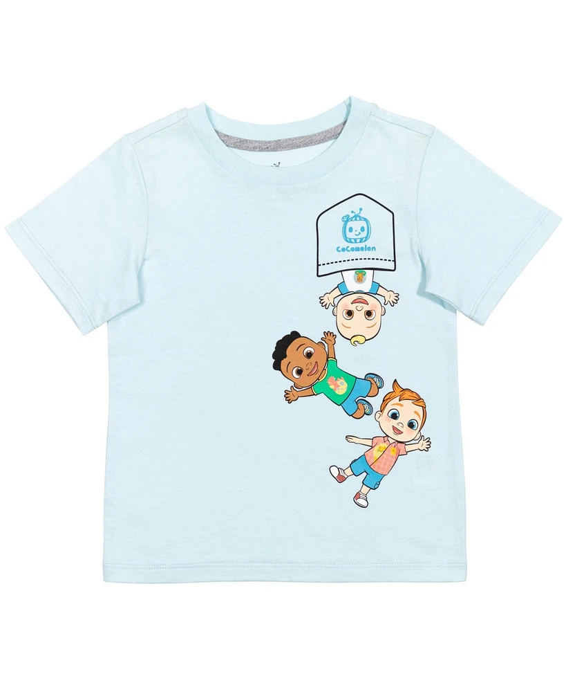 CoComelon Toddler Boys Cody Jj Nina Graphic T-Shirt to