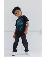 Jurassic Park Toddler Boys 3 Pack T-Shirts to