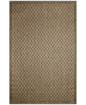 Liora Manne' Carmel Diamonds 7'10"x9'10" Area Rug