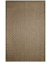 Liora Manne' Carmel Diamonds 7'10"x9'10" Area Rug