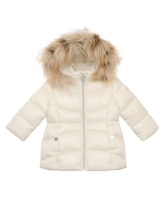 Michael Kors Infant Girl Heavy Weight Stadium Jacket