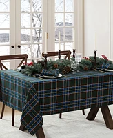 Elrene Stowe Tartan Holiday Plaid Rectangle Tablecloth