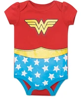 Warner Bros Baby Girls Justice League Dc Comics Baby 5 Pack Cosplay Costume Bodysuits Newborn to (Newborn - 24 Months)