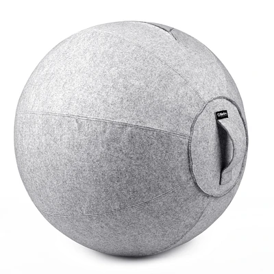 Bintiva Stability Ball with Felt Cover - 65cm