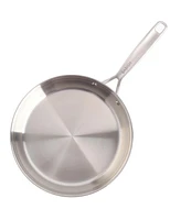 Babish 10 Inch Stainless Steel Triply Professional Grade Fry Pan