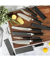 Babish High-Carbon 1.4116 German Steel 14 Piece Full Tang Forged Knife Set W/ Sheaths