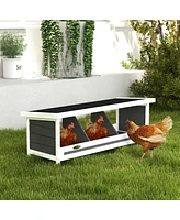 Streamdale Furniture 3-Pack Chicken Nesting Boxes Cozy, Weather-Resistant, Easy Setup