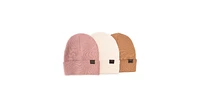 Muk Luks Women's 3 Pack Beanie