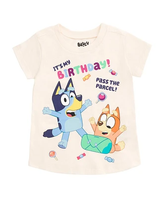 Bluey Girls Bingo Valentines Day July 4th Halloween Christmas Birthday T-Shirt to