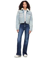 Tommy Jeans Women's Izzie Denim Puffer 3-in-1 Jacket