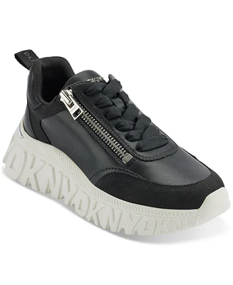 Dkny Women's Lakelyn Zip Platform Sneakers