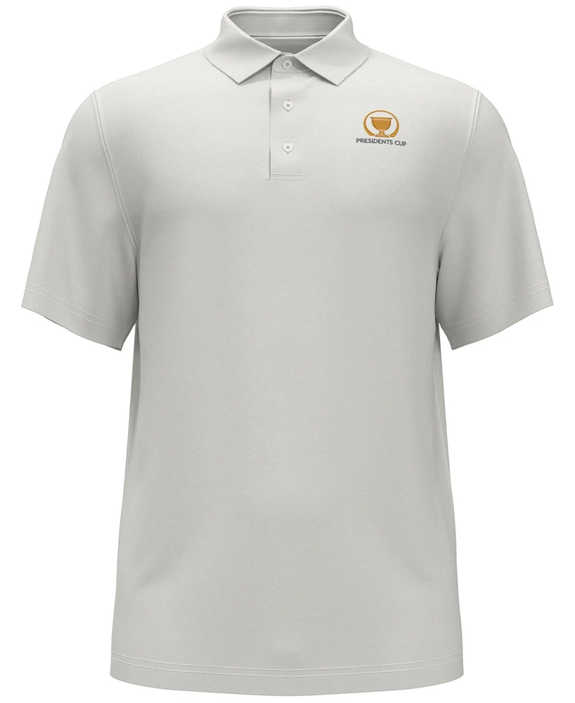 Pga Tour Men's Solid-Color Textured Polo Shirt