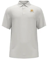 Pga Tour Men's Solid-Color Textured Polo Shirt