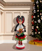 Kurt Adler Musical Santa Table Piece, 16 Inches