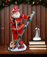 Kurt Adler Musical Santa Village Scene, 11.5 Inches